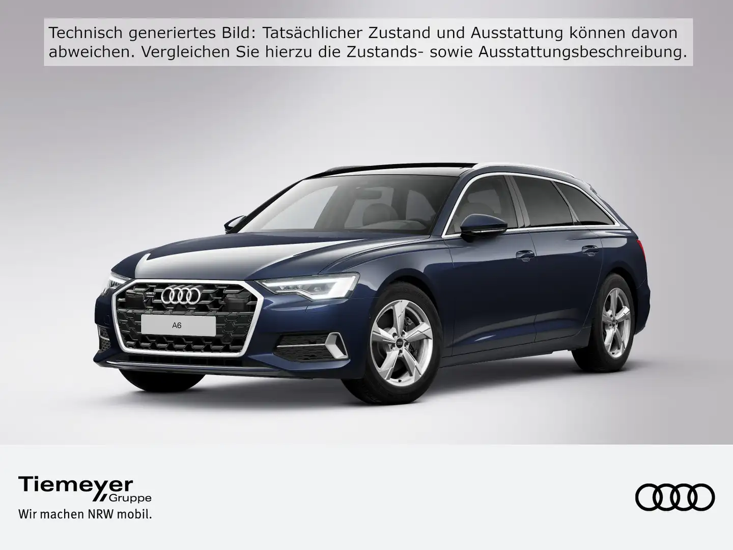 Audi A6 45 TFSI Q ADVANCED PANO AHK MATRIX MEMO Blau - 1