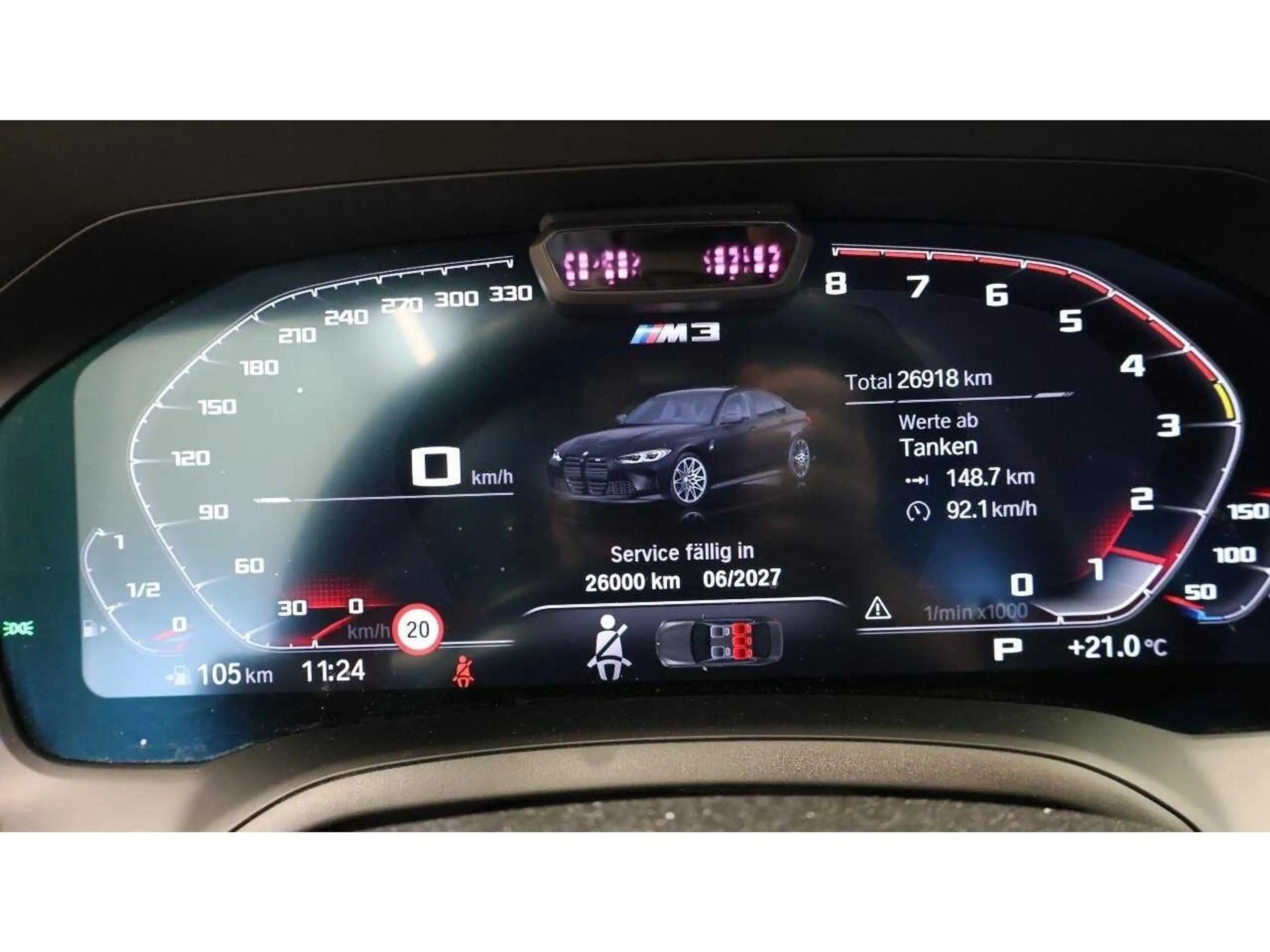 BMW M3 Competition Inno 360° SpoSi ACC HuD — photo 10
