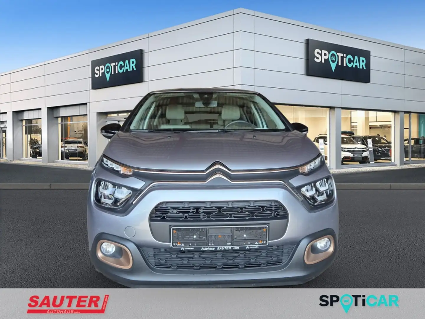 Citroen C3 C-Series 1.2 PureTech 83 inkl. SHZ uvm. Grau - 2