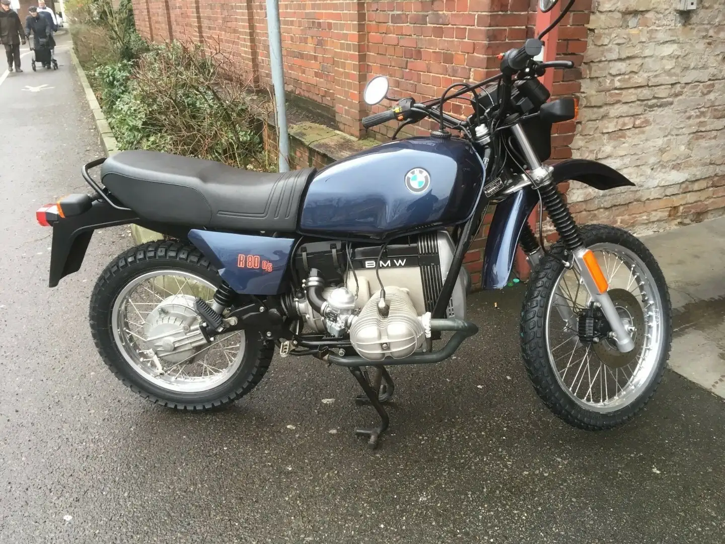 BMW R 80 GS Kék - 2