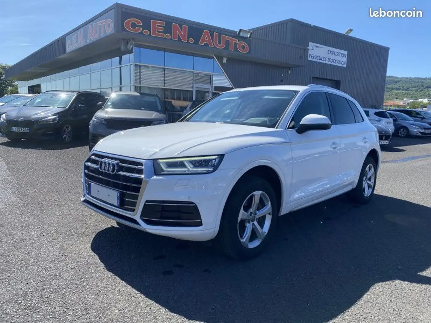 Audi Q5 40 TDI 190CH DESIGN LUXE QUATTRO S TRONIC 7 EURO6D-T Bianco - 1