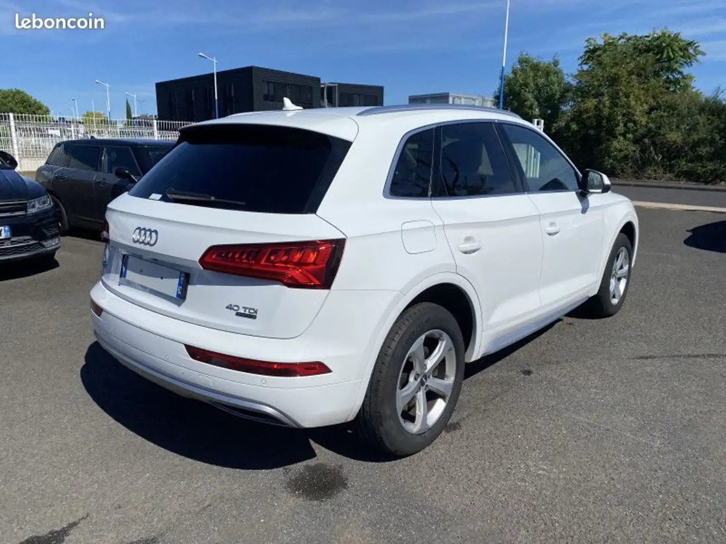 Audi Q5 40 TDI 190CH DESIGN LUXE QUATTRO S TRONIC 7 EURO6D-T Bianco - 2