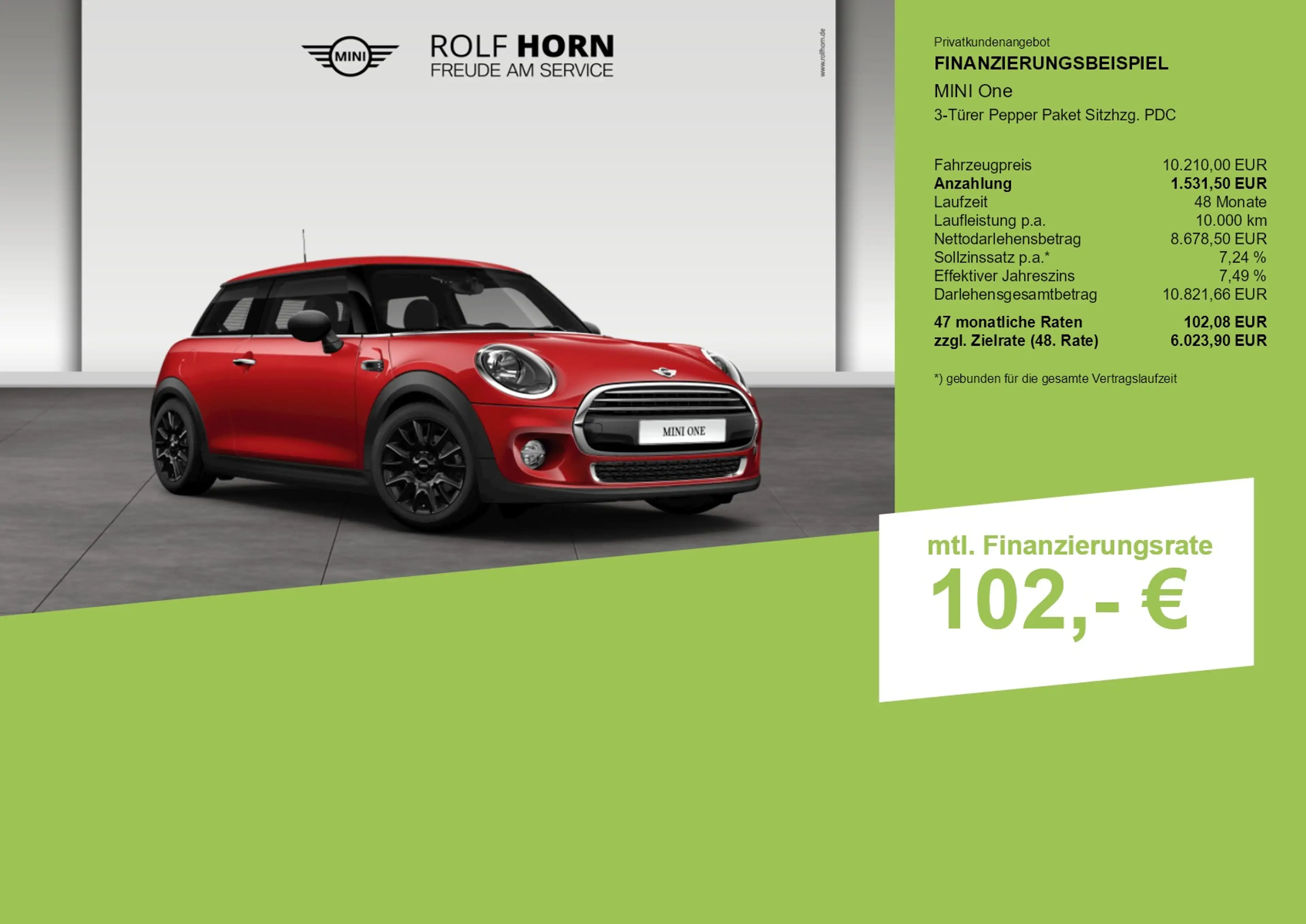MINI One 3-Türer Pepper Paket Sitzhzg. PDC — photo 3