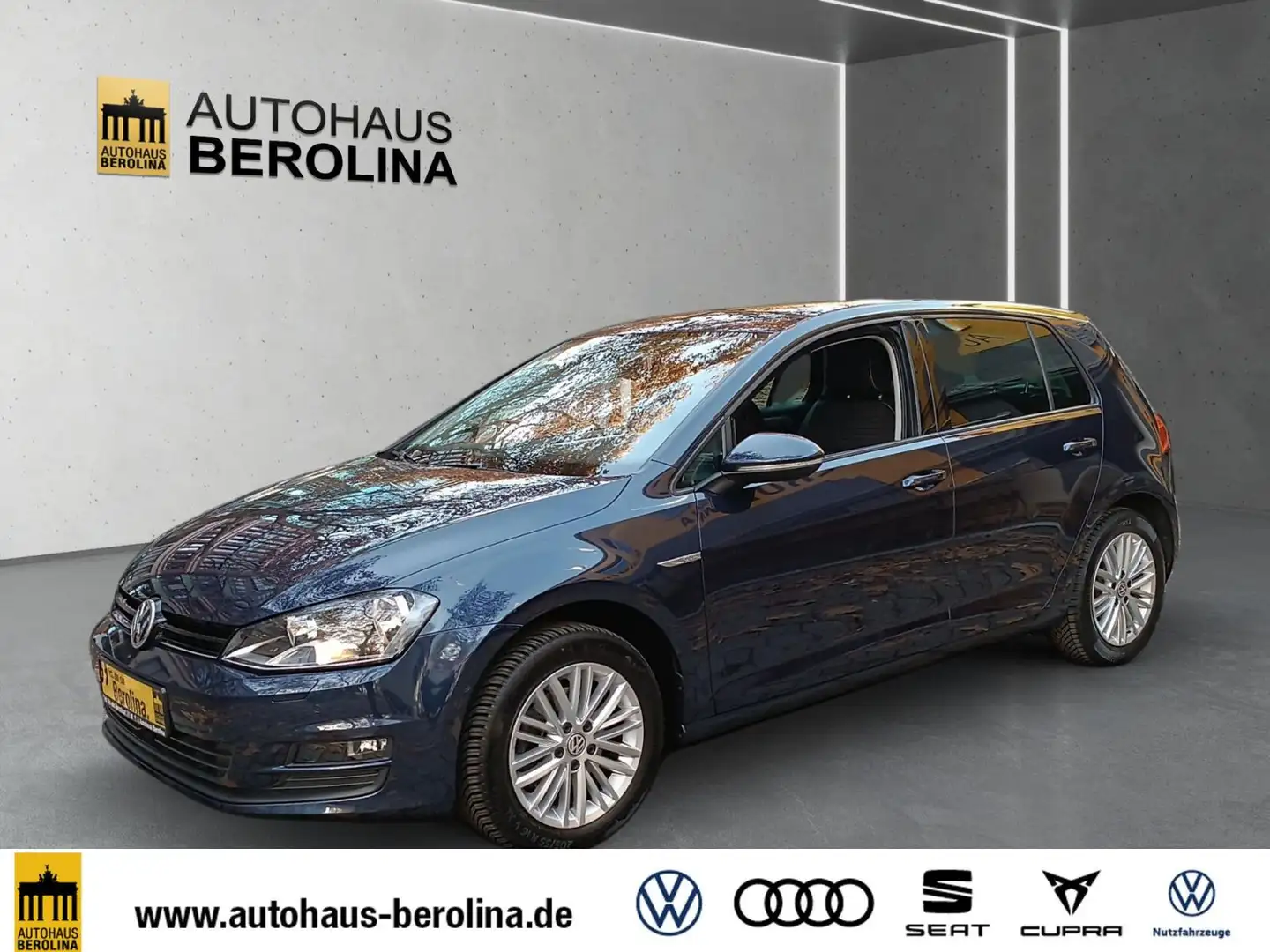 Volkswagen Golf VII 1.2 TSI Cup *NAV*SHZ*KLIMA* Blauw - 2