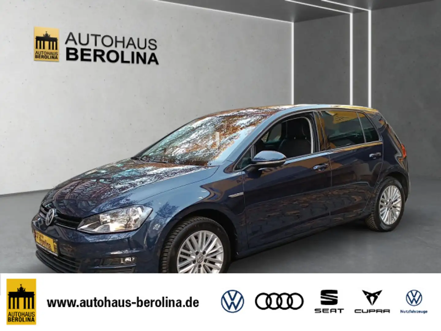 Volkswagen Golf VII 1.2 TSI Cup *NAV*SHZ*KLIMA* Bleu - 1
