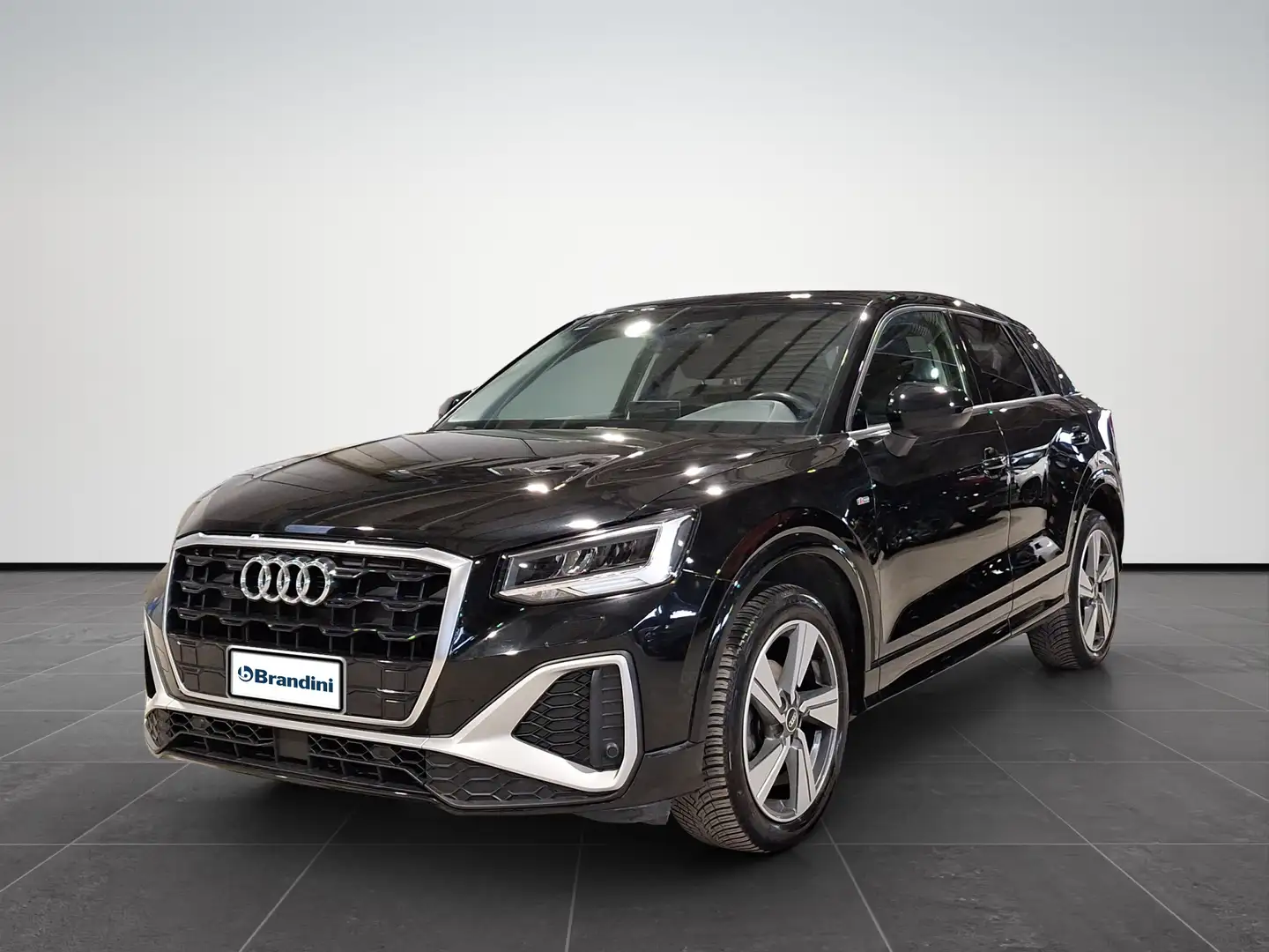 Audi Q2 30 2.0 tdi S line edition s-tronic Zwart - 1