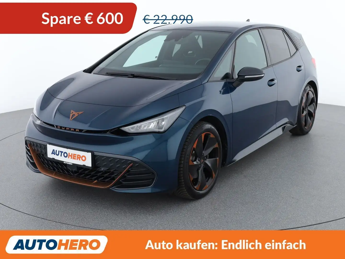 CUPRA Born electric drive 150 kW Aut. *LED*SPUR*ACC*CAM*NAVI* Blau - 1