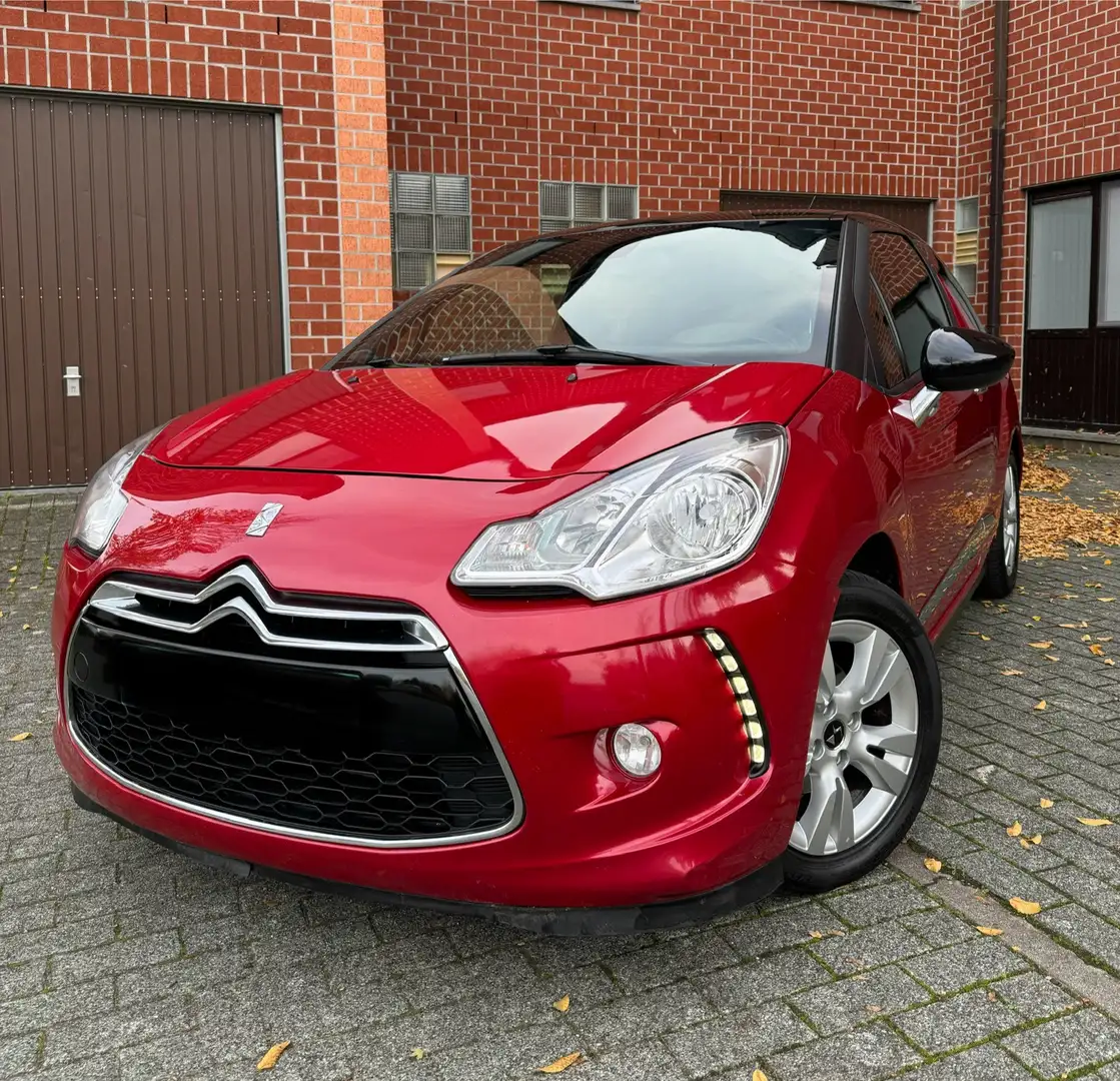 Citroen DS3 DS3 1.2 essence euro 6B Rood - 1
