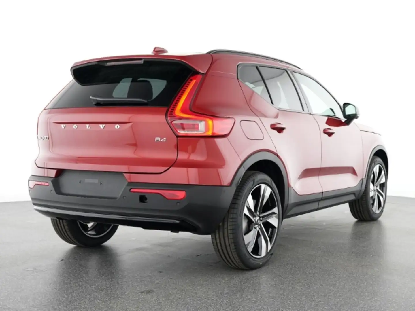 Volvo XC40 Plus Dark B4 20''LM AHK Pano 360kam ACC BLIS Leder Roşu - 2