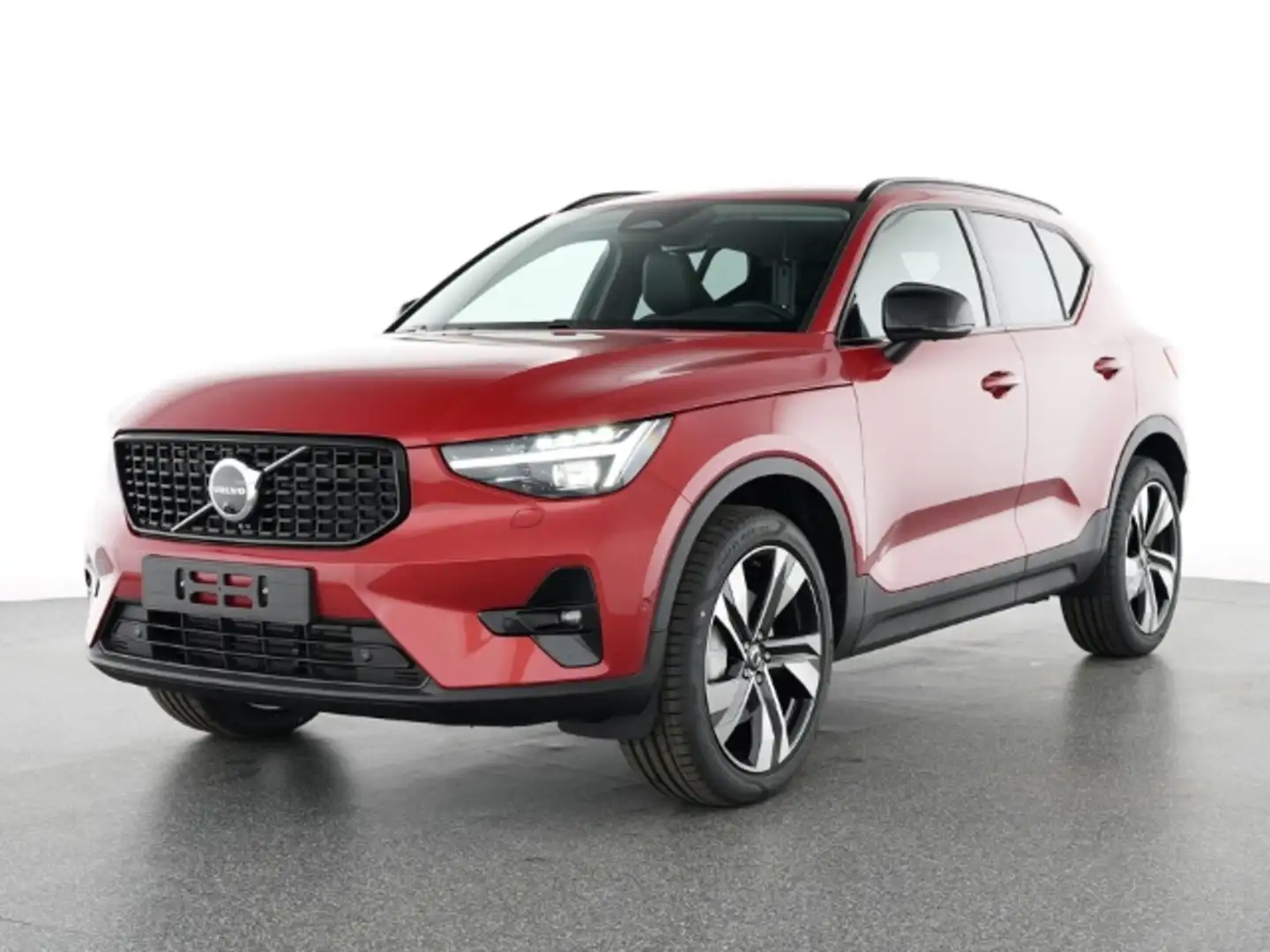 Volvo XC40 Plus Dark B4 20''LM AHK Pano 360kam ACC BLIS Leder Rot - 1