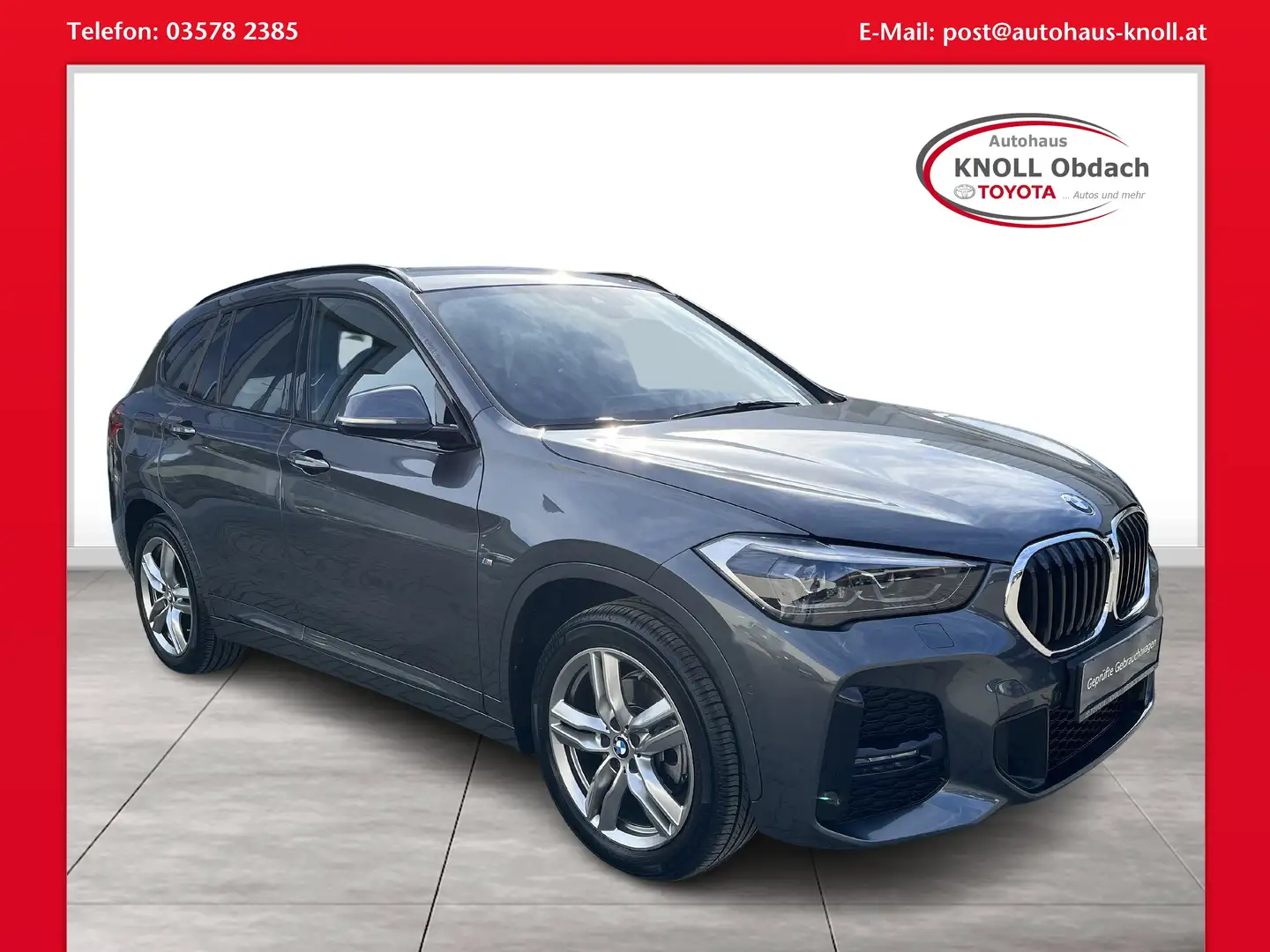 BMW X1 xDrive18d M Sport Grau - 1