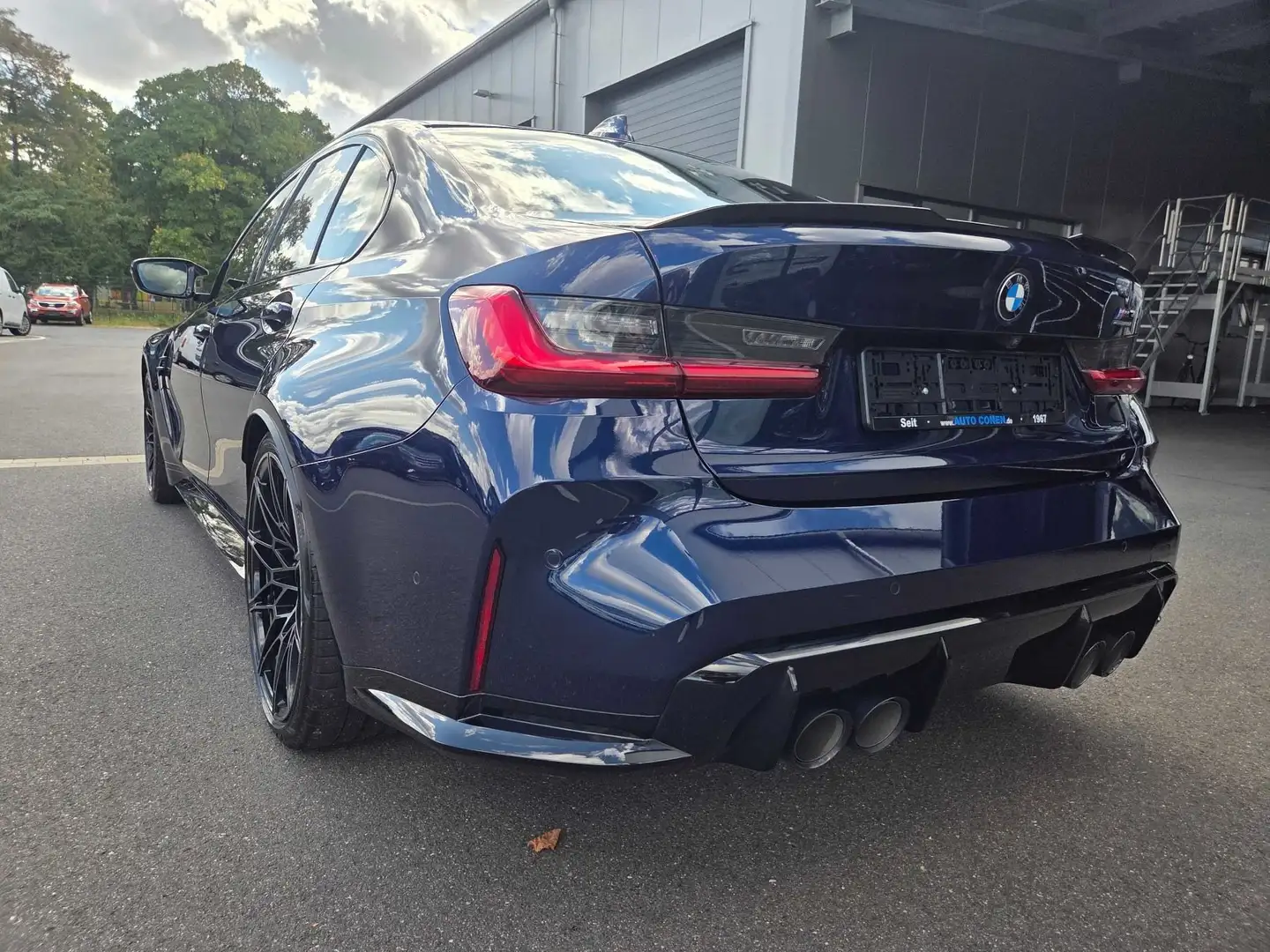 BMW M3 M3 Competition 3.0 xDrive SSD Leder Merino KAM Bleu - 2