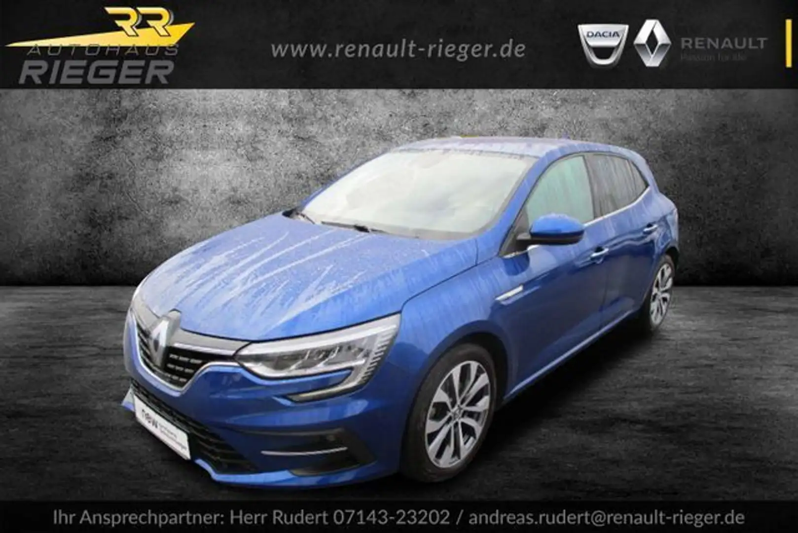 Renault Megane Intens TCe 140 Bleu - 1