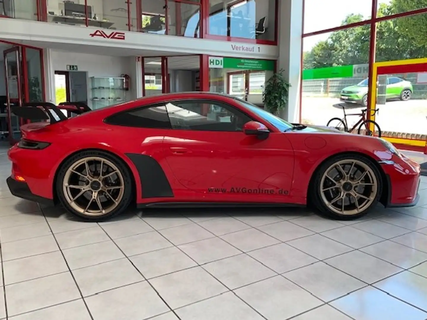 Porsche 992 GT3 Keramik Schalensitz Matrix CarbonDach Bose Rot - 2