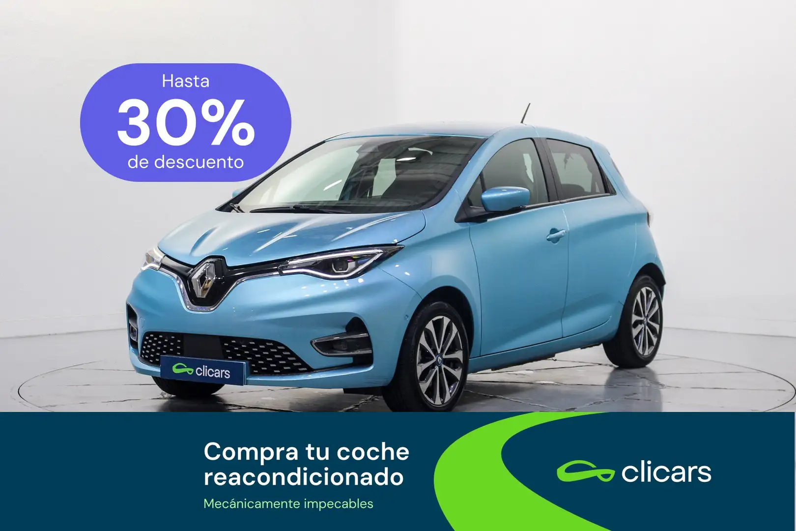 Renault ZOE Zen 50 R135 100kW Azul - 1