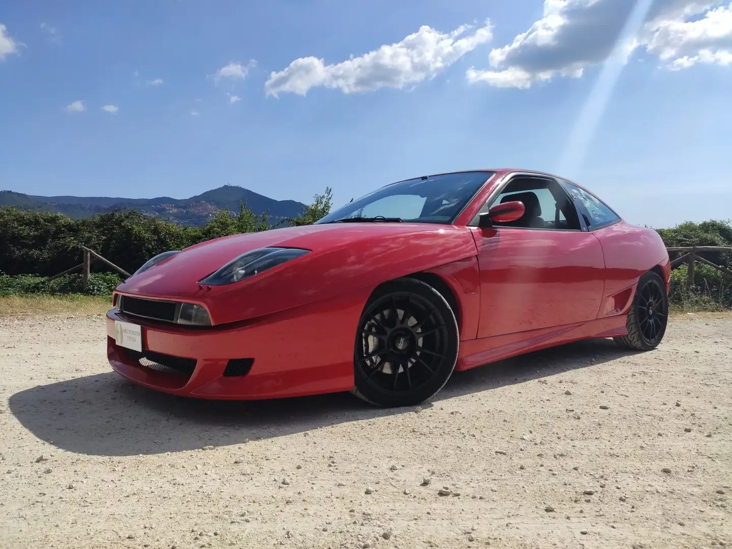 Fiat Coupe 2.0 16v turbo Rood - 1