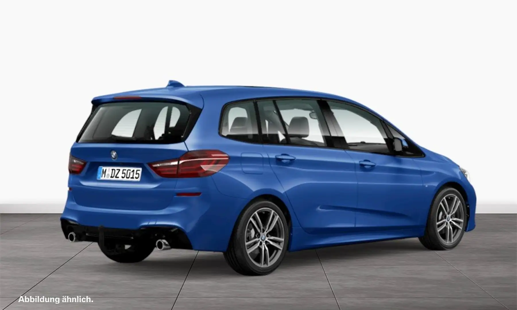 BMW 220 d xDrive Gran Tourer M Sportpaket LED RFK Bleu - 2