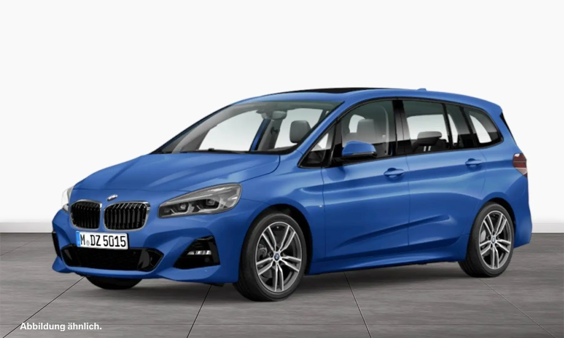 BMW 220 d xDrive Gran Tourer M Sportpaket LED RFK Bleu - 1