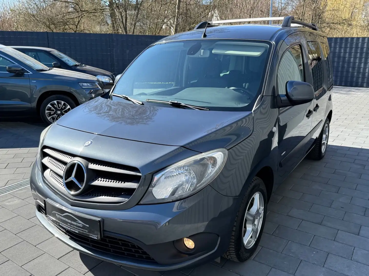 Mercedes-Benz Citan Kombi 111 CDI lang Klima AHK Gri - 2