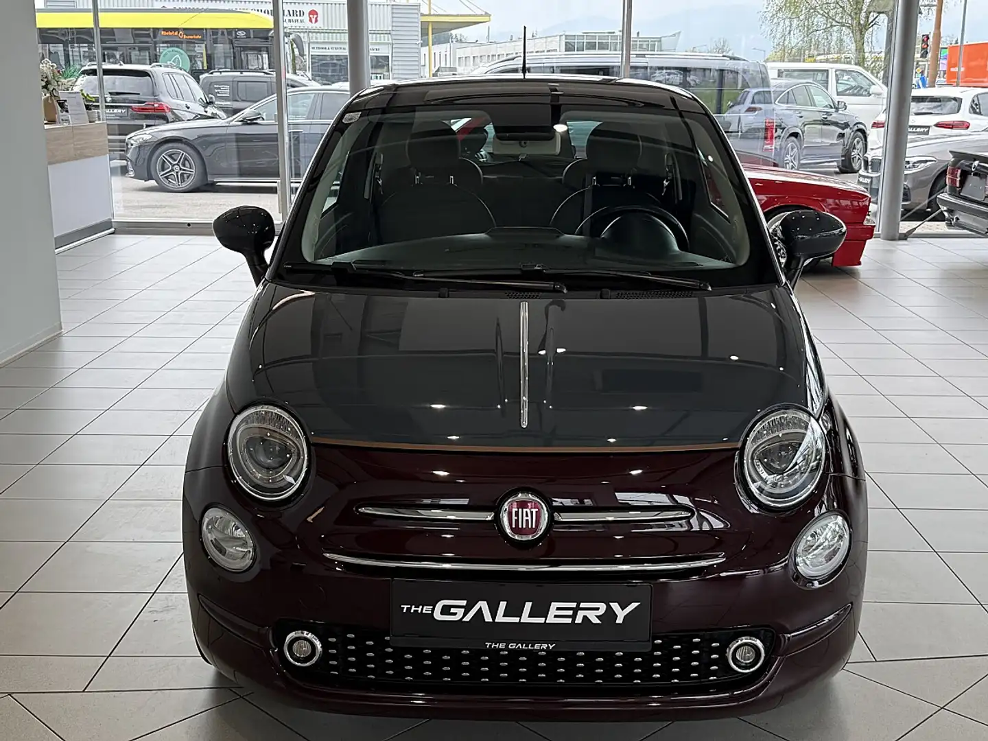 Fiat 500 1,2 Fire 70 Collezione II*PDC*Panorama*Klimaaut... Rot - 2