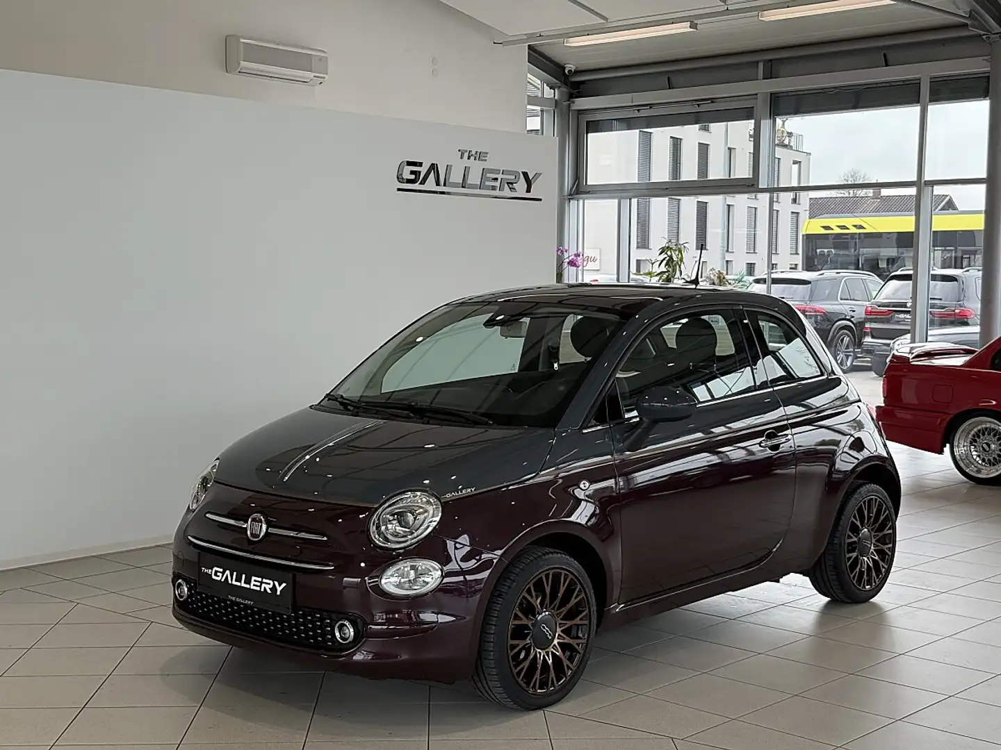 Fiat 500 1,2 Fire 70 Collezione II*PDC*Panorama*Klimaaut... Rot - 1