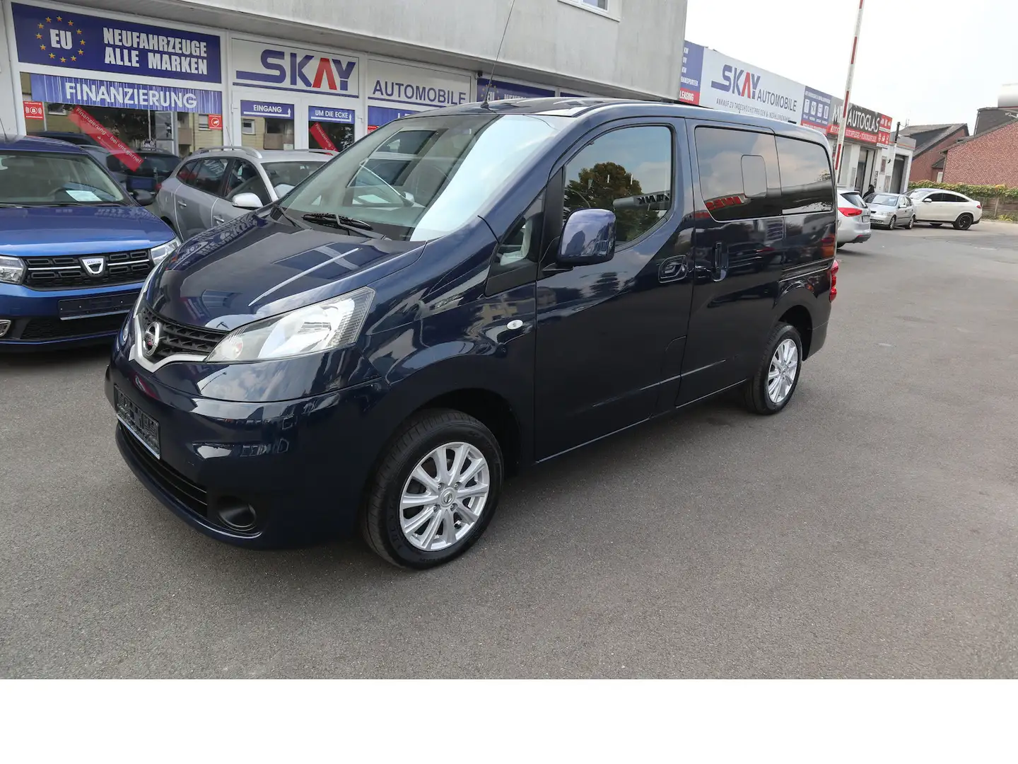 Nissan NV200 Evalia Tekna Navi Tempo Scheckheftgepflegt Blau - 2
