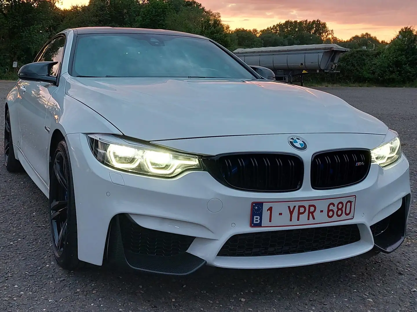 BMW M4 M4 Coupé 3.0 DKG Drivelogic Wit - 1
