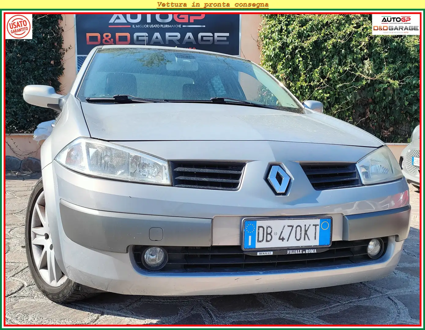 Renault Megane Megane 4p 1.5 dci Confort Authentique 100cv Argento - 1