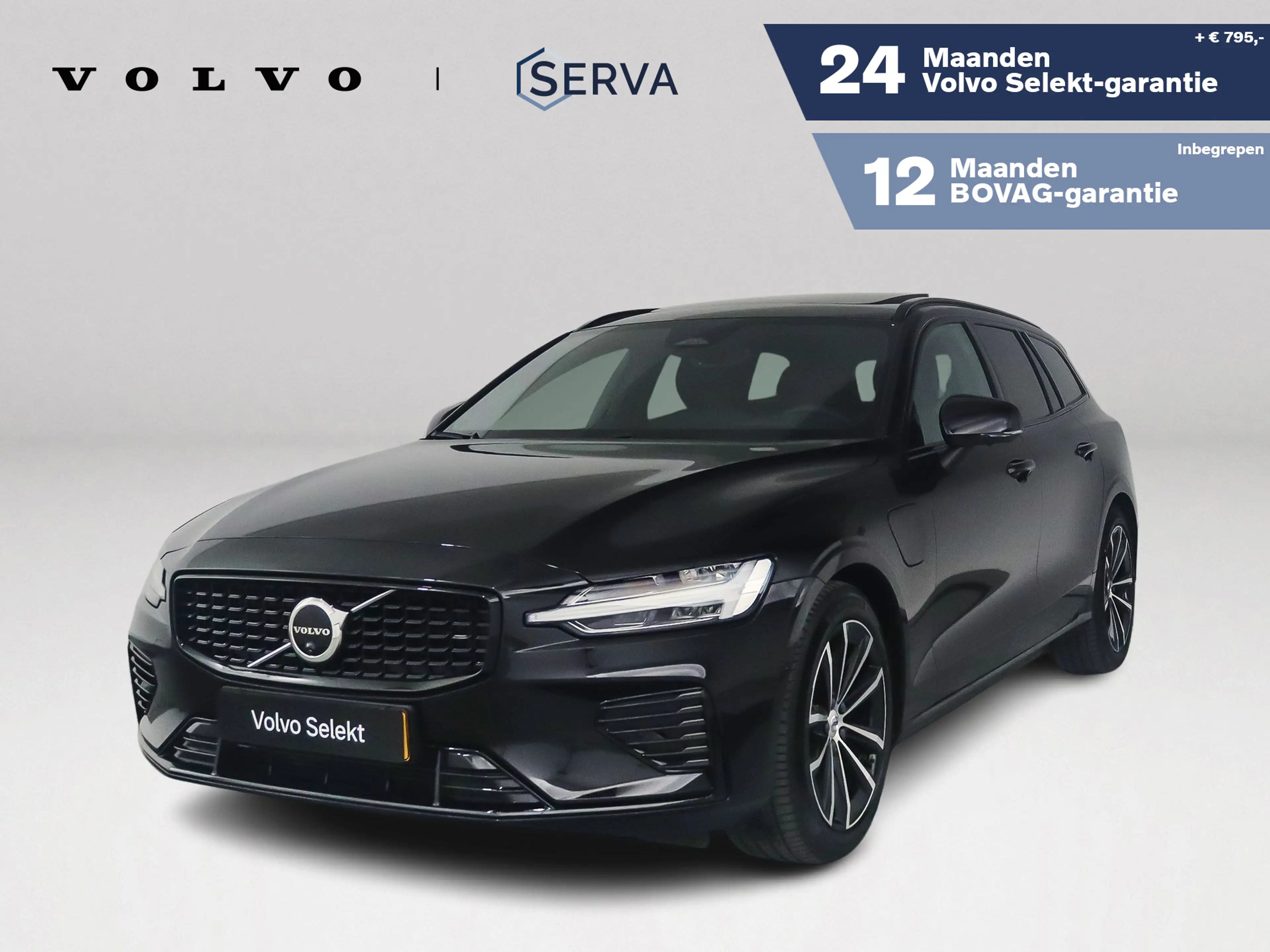 Volvo V60 T8 Plug-in hybrid AWD Plus Dark | SOH 100% | Panor