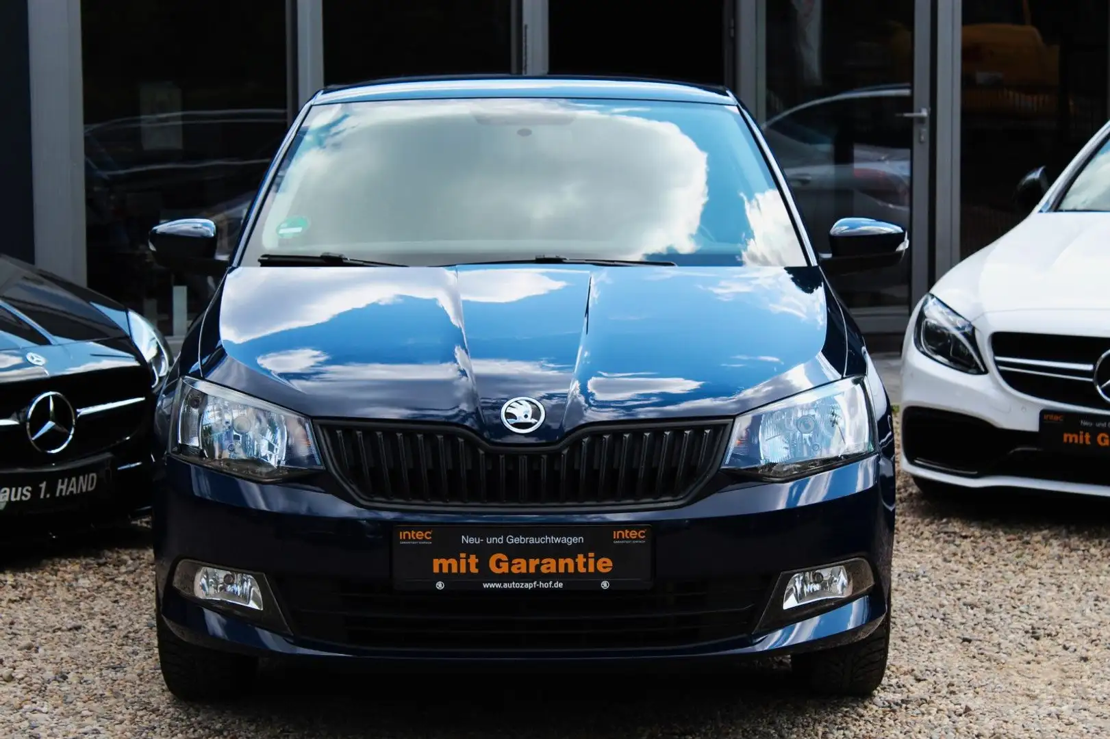Skoda Fabia Cool Plus 1.0 EU6 PDC KLIMA USB 1-HAND Blue - 2