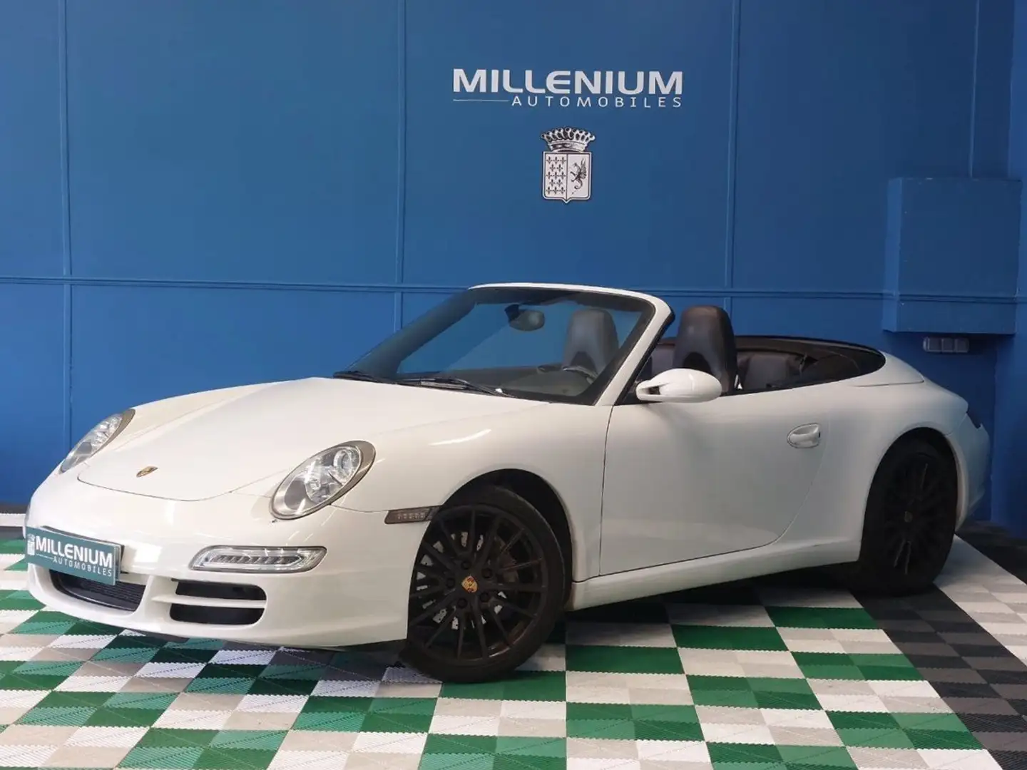 Porsche 911 CABRIOLET (997) CARRERA TIPTRONIC S Blanc - 1