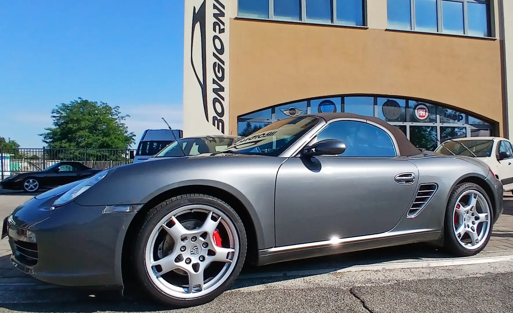 Porsche Boxster S 3,4 km 88000  italiana grigia/marrone Manuale Grigio - 1