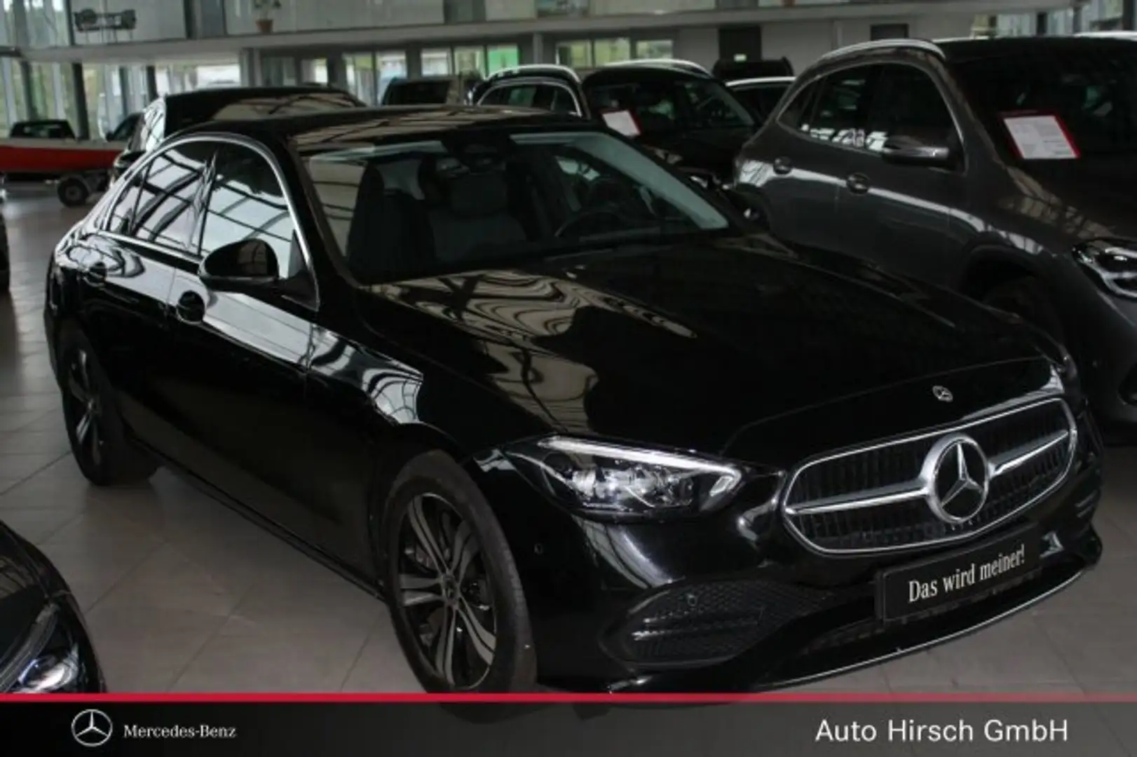 Mercedes-Benz C 220 C 220 d Limousine AVANTGARDE Exterieur/Navi/SHD Fekete - 2
