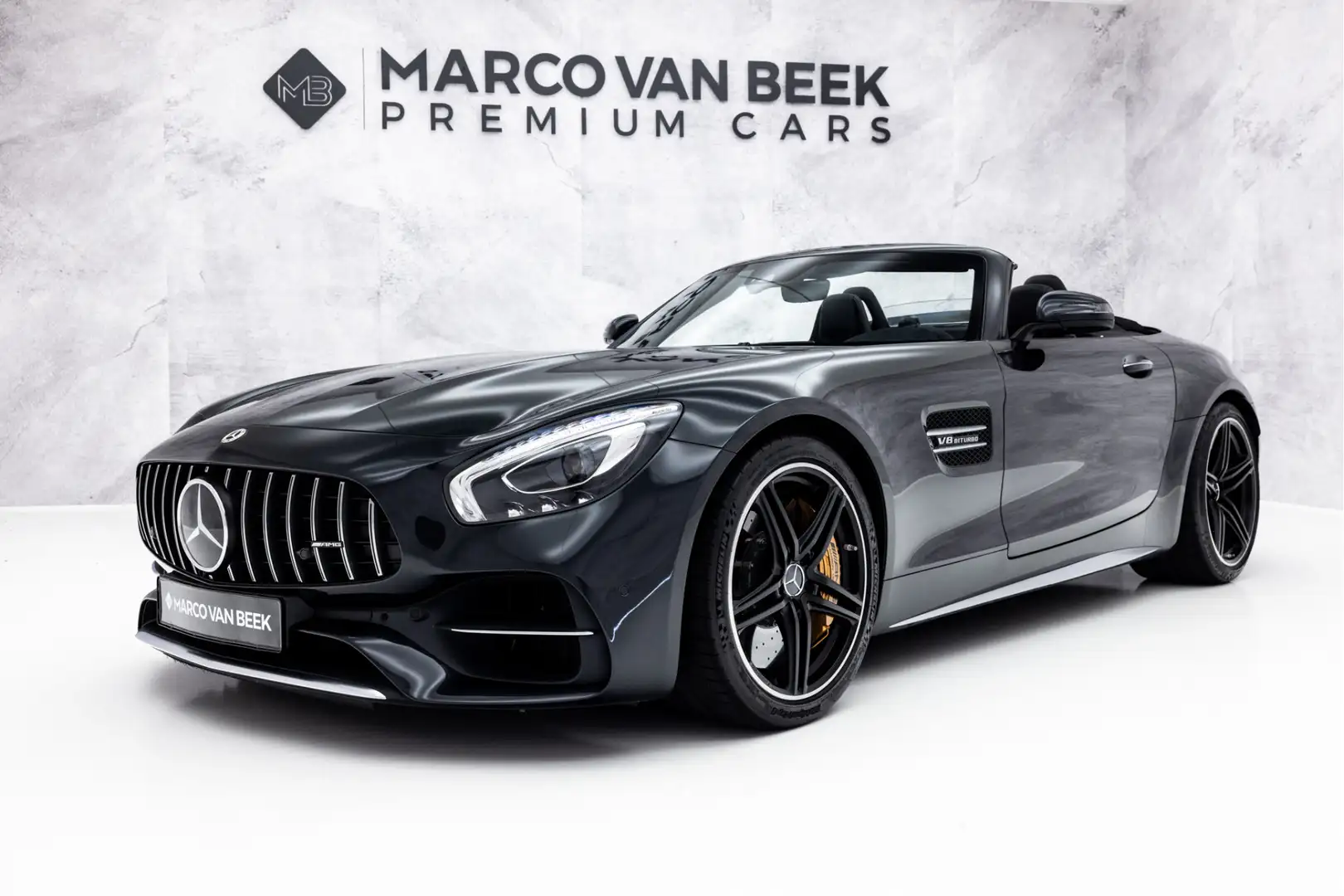Mercedes-Benz AMG GT Roadster 4.0 C 558 PK | Keramisch | Achterassturin Schwarz - 1