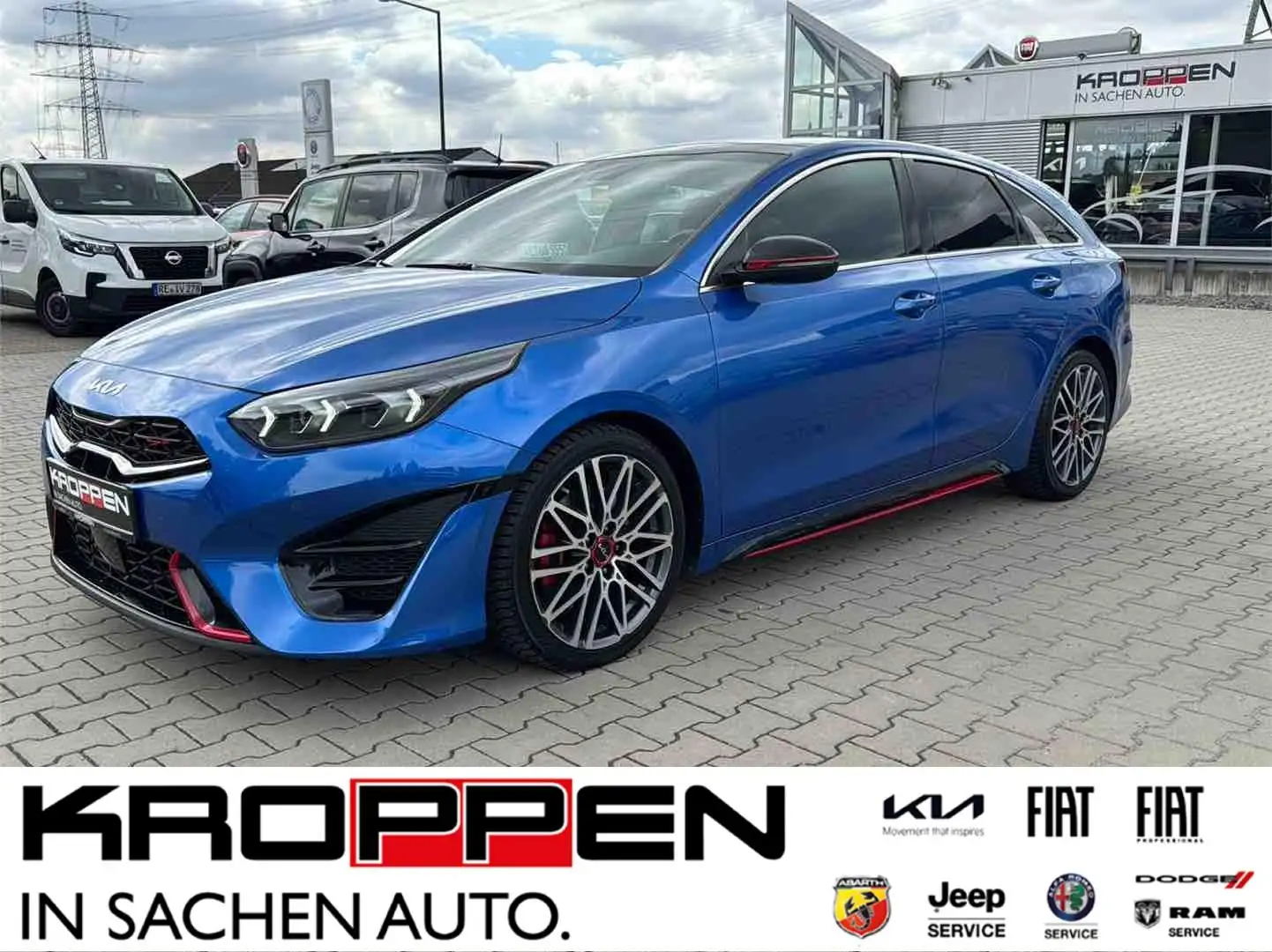 Kia ProCeed / pro_cee'd proceed GT DCT7 Pan.-Glasdach Android Carplay SHZ Blau - 1