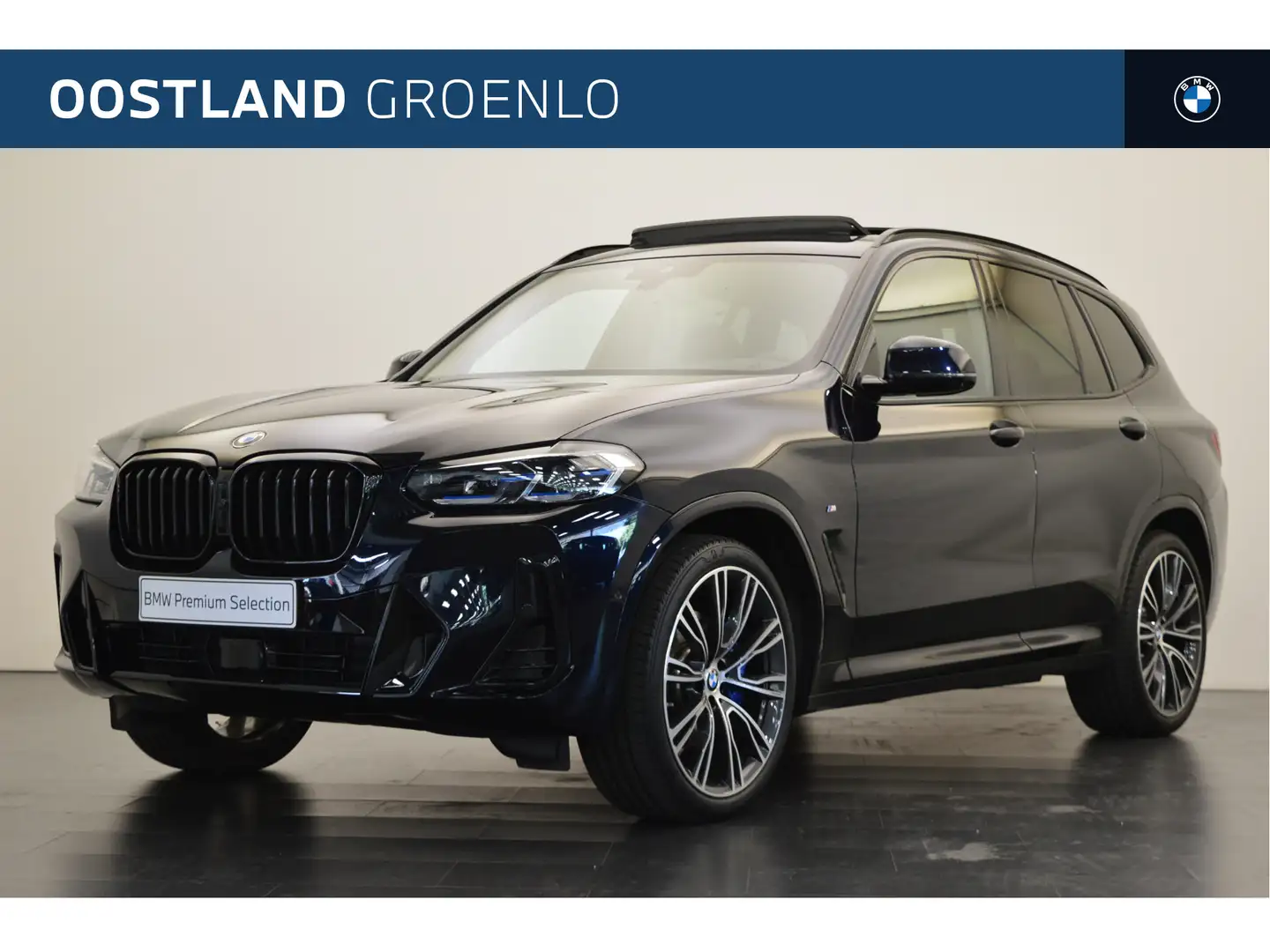BMW X3 xDrive30i High Executive M Sport Automaat / Panora Zwart - 1