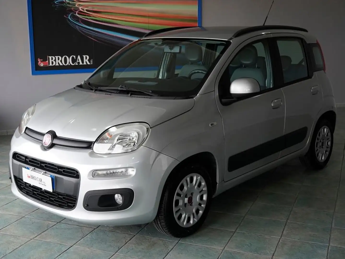 Fiat Panda Panda 1.2 Lounge 69cv E6 Grigio - 1