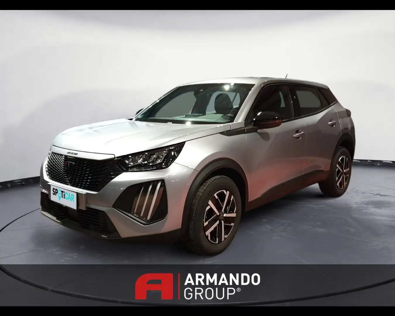 Peugeot 2008 NUOVO PURETECH 100 ACTIVE Grigio - 1