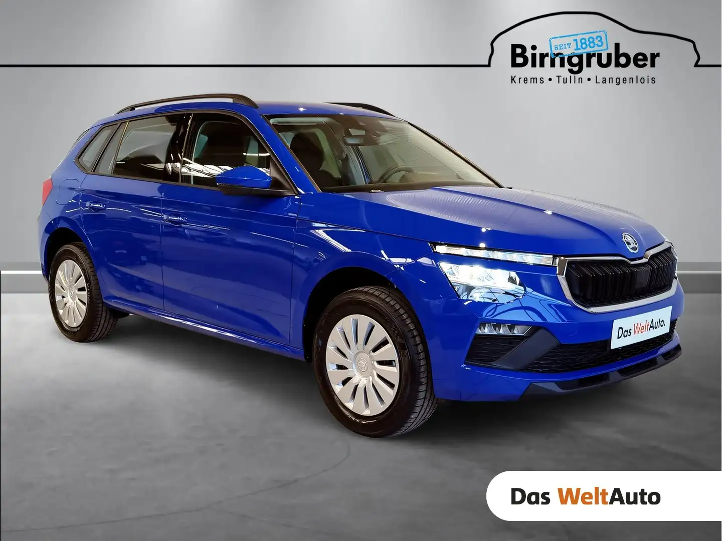 Skoda Kamiq Essence TSI Blau - 1