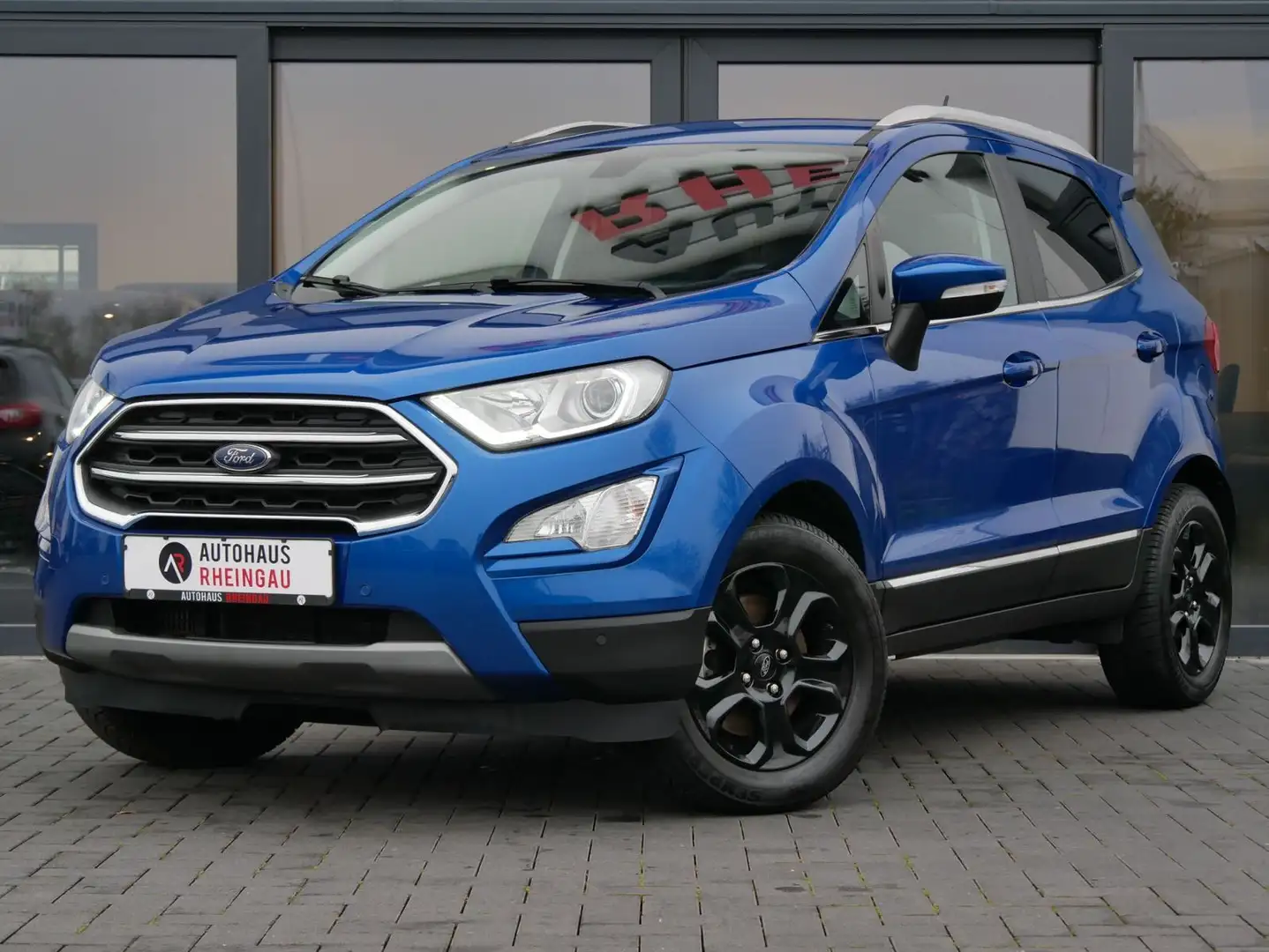 Ford EcoSport 1,0 EcoBoost Titanium *RFK*CARPLAY*LED* Blau - 1
