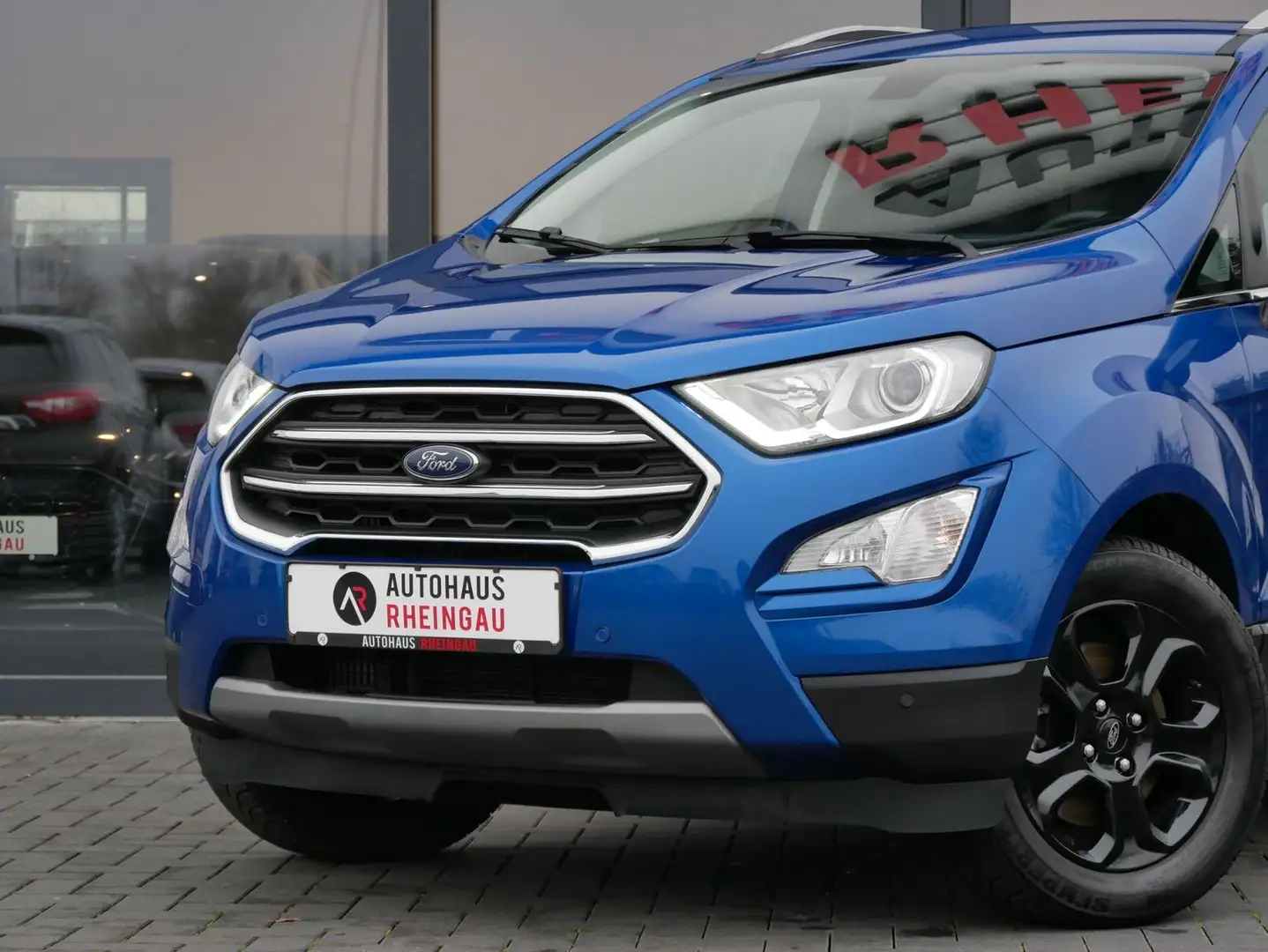 Ford EcoSport 1,0 EcoBoost Titanium *RFK*CARPLAY*LED* Blau - 2