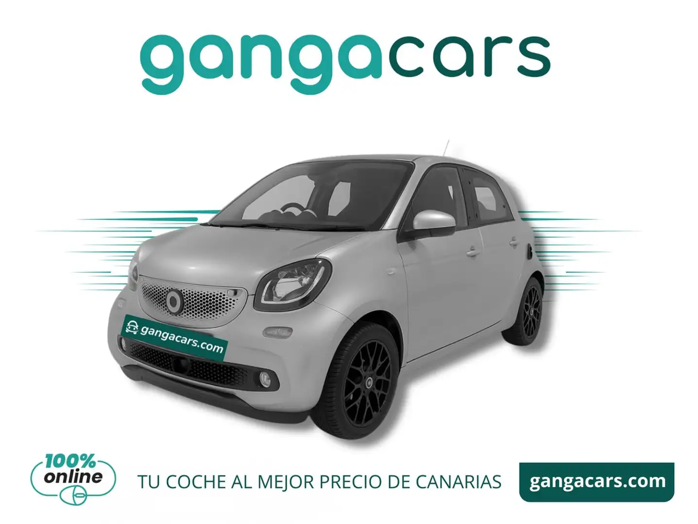 smart forFour 0.9 66kW (90CV) S/S Gris - 1