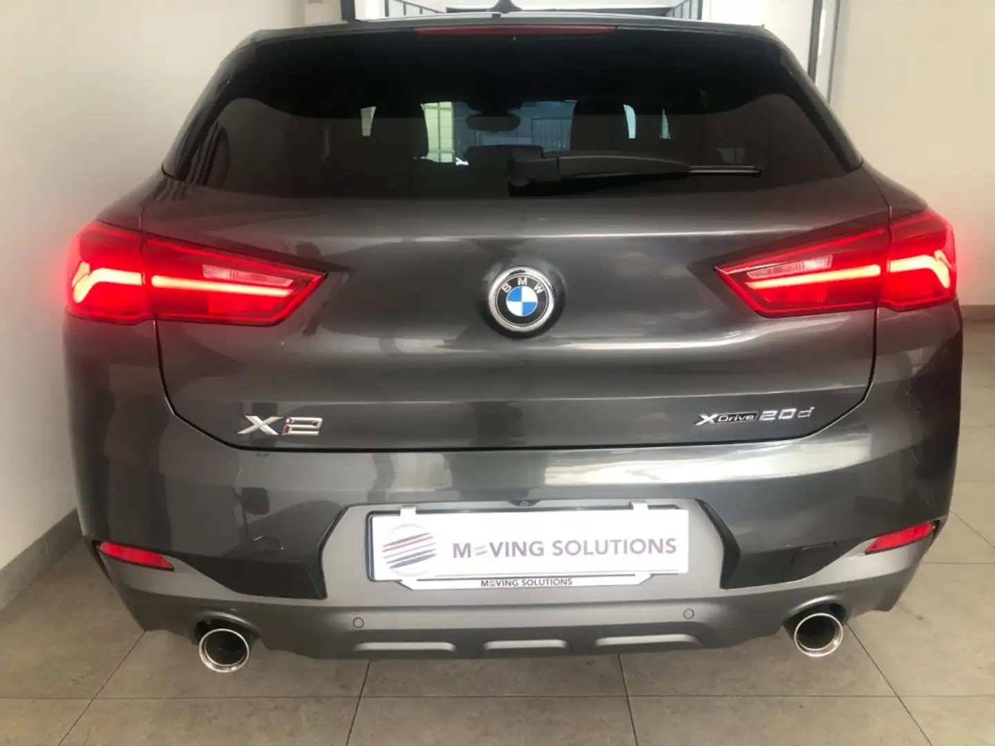 BMW X2 XDrive20d MSPORT 190 CV UNICO PROP. IVA DETRAIB. Gris - 2