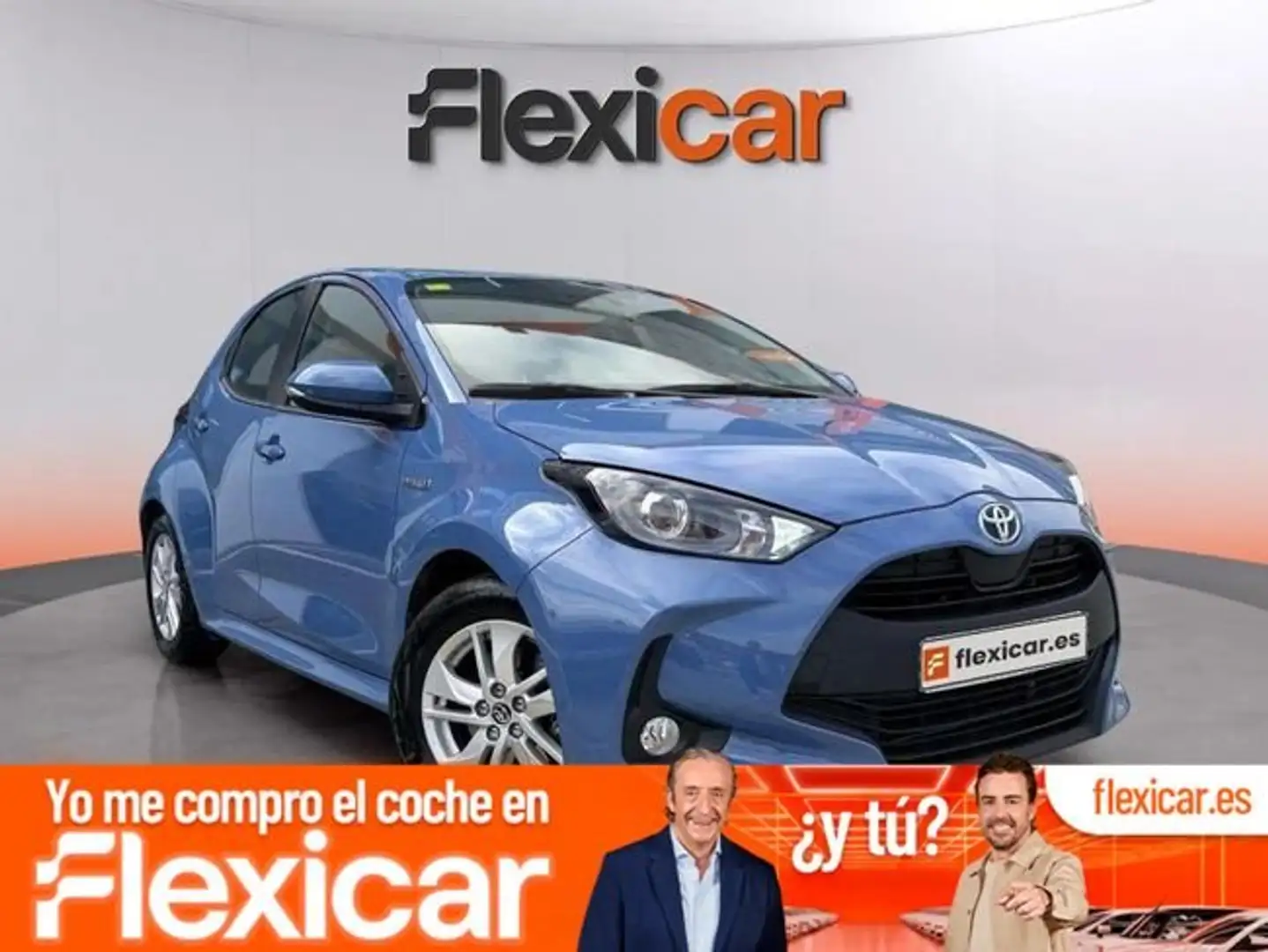 Toyota Yaris 120H 1.5 Active Tech Azul - 1