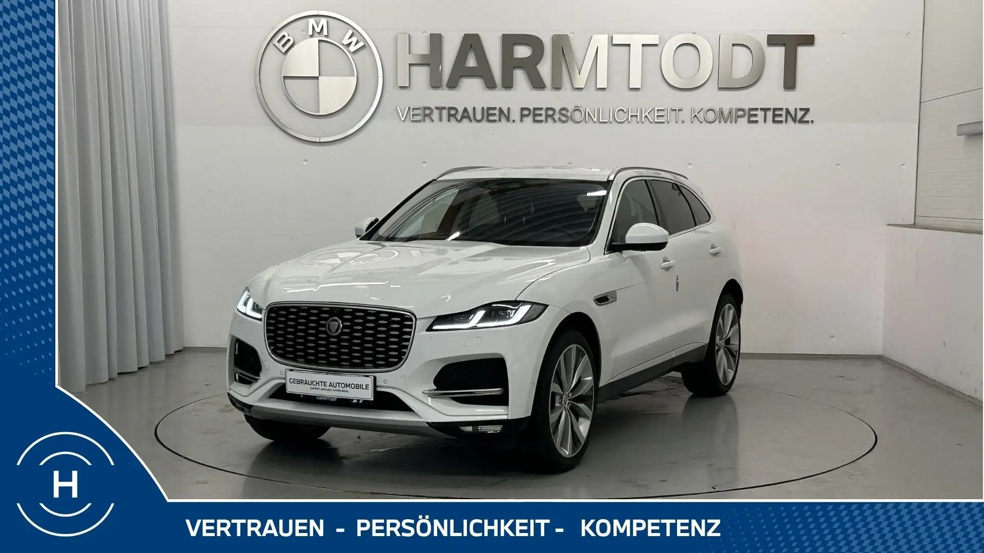Jaguar F-Pace SE D200 AWD Weiß - 1