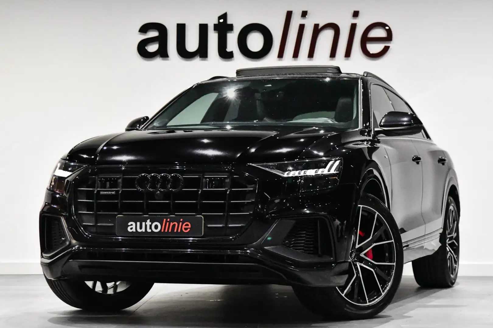 Audi Q8 50 TDI quattro Pro Line S. RS stoelen, Softcl, Pan Zwart - 1