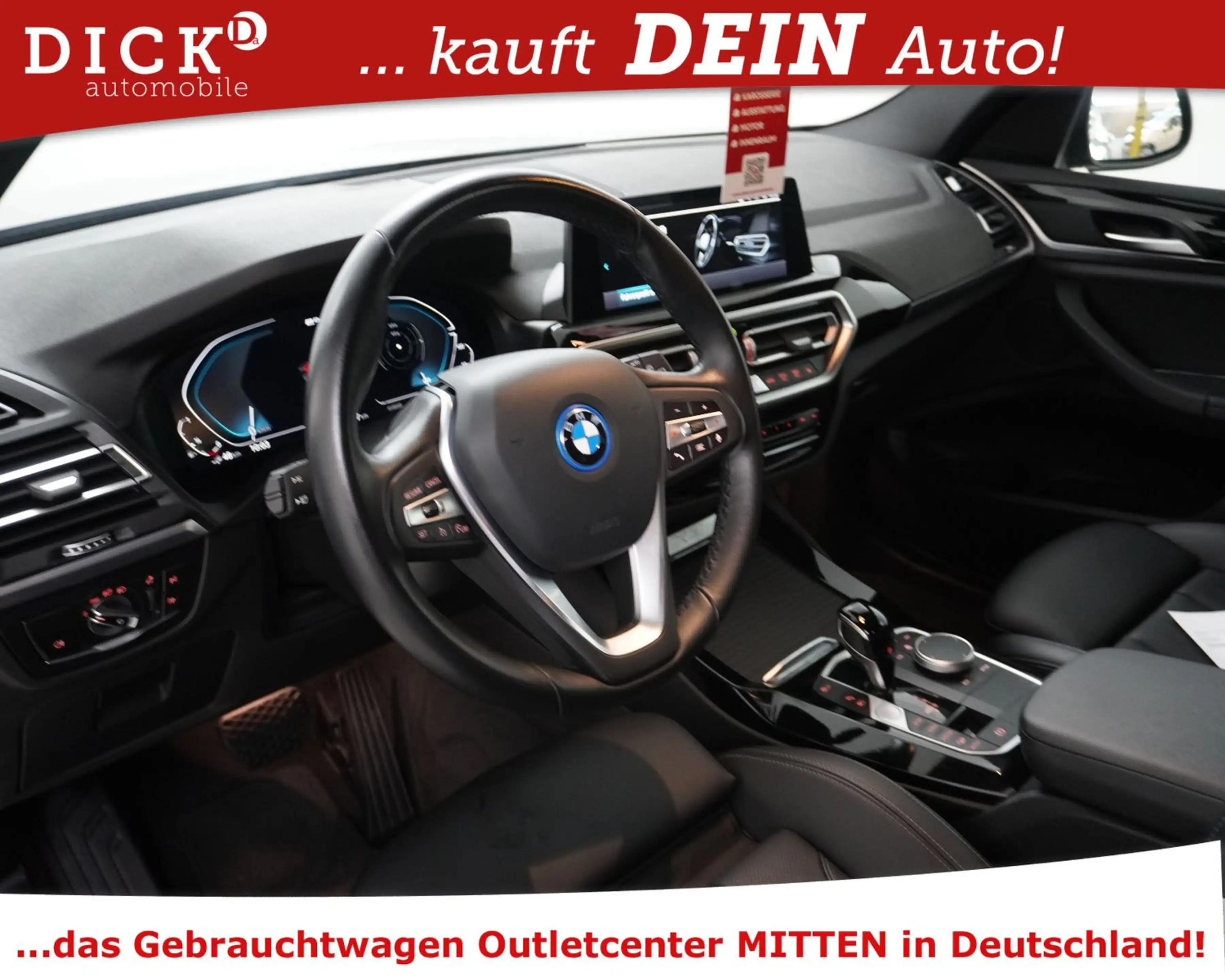 BMW X3 xDr 30e Sport LEDER+SHZ+VIRTU+KAM+PROF+AHK+MF — photo 10