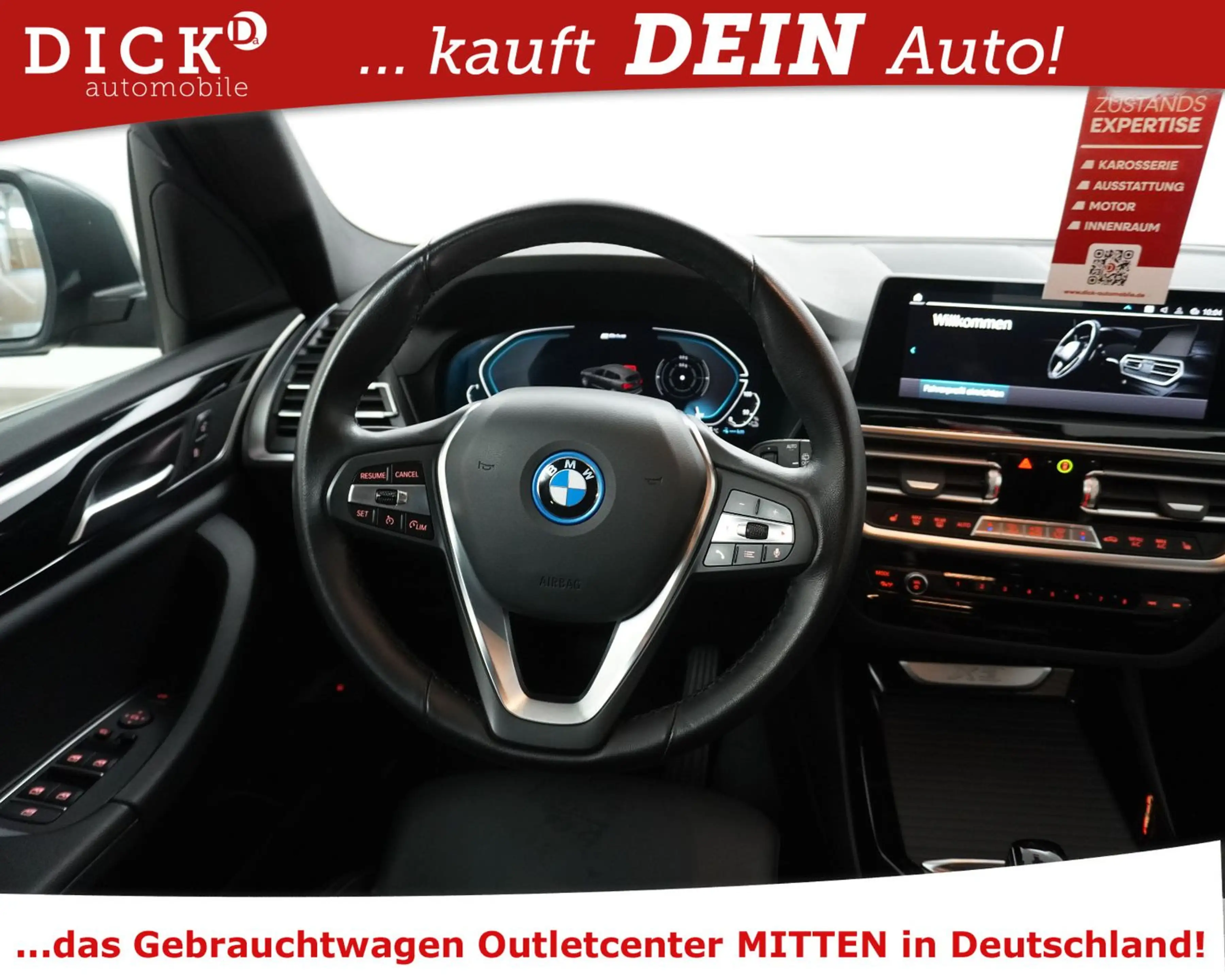 BMW X3 xDr 30e Sport LEDER+SHZ+VIRTU+KAM+PROF+AHK+MF — photo 15