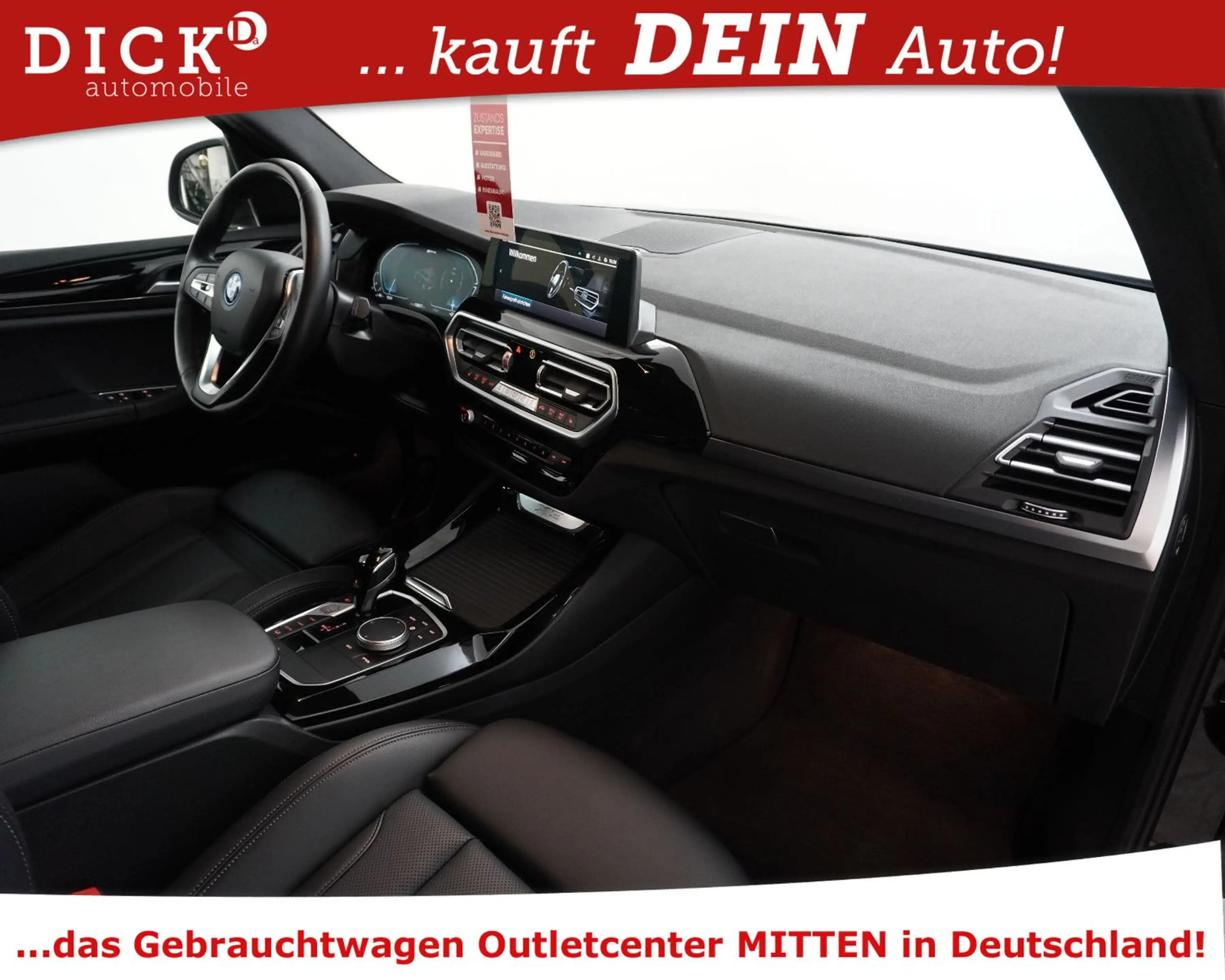 BMW X3 xDr 30e Sport LEDER+SHZ+VIRTU+KAM+PROF+AHK+MF — photo 12