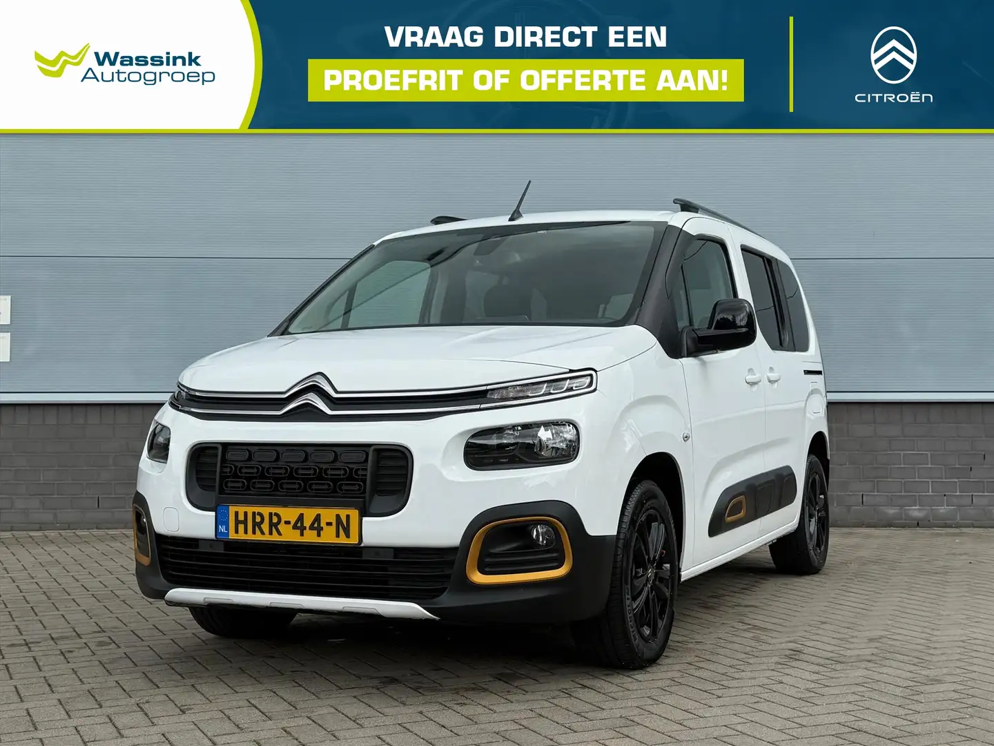 Citroen Berlingo 1.2 Turbo 130pk EAT8 Shine Automaat I Navigatie I Wit - 1